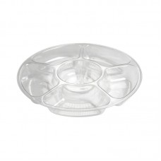 Fineline Settings, Inc Platter Pleasers 6 Divided Serving Dish FONE1148